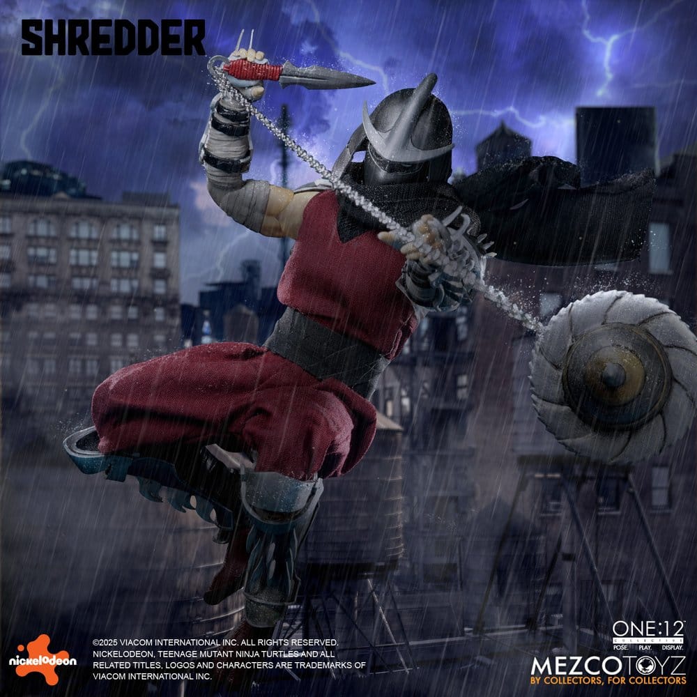 Teenage Mutant Ninja Turtles Actionfigur 1/12 Shredder 17 cm Image 4