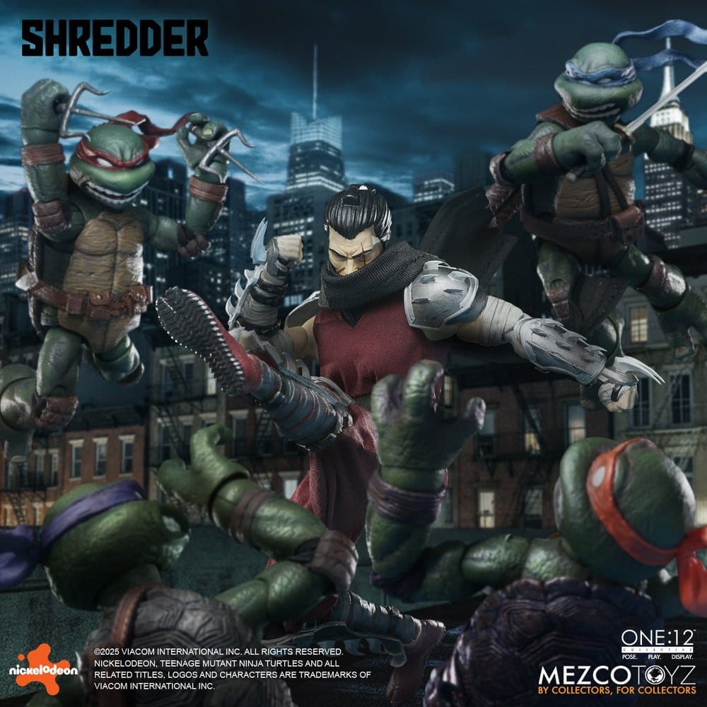 Teenage Mutant Ninja Turtles Actionfigur 1/12 Shredder 17 cm Image 6