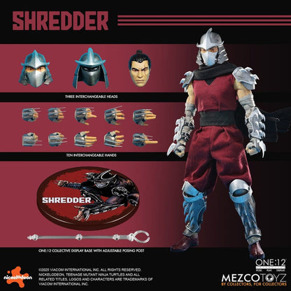 Teenage Mutant Ninja Turtles Actionfigur 1/12 Shredder 17 cm Image 13