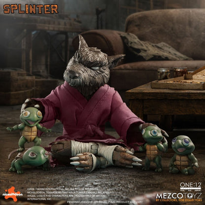 Teenage Mutant Ninja Turtles One:12 Collective Actionfigur 1/12 Splinter 17 cm Image 6
