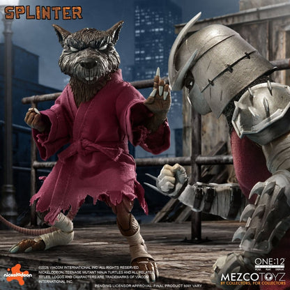 Teenage Mutant Ninja Turtles One:12 Collective Actionfigur 1/12 Splinter 17 cm Image 9