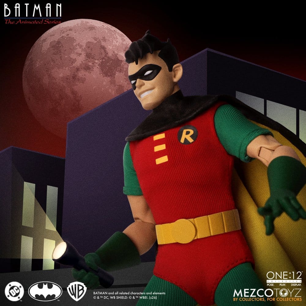 Batman: Die Zeichentrickserie One:12 Collective Actionfigur 1/12 Robin 17 cm Image 12
