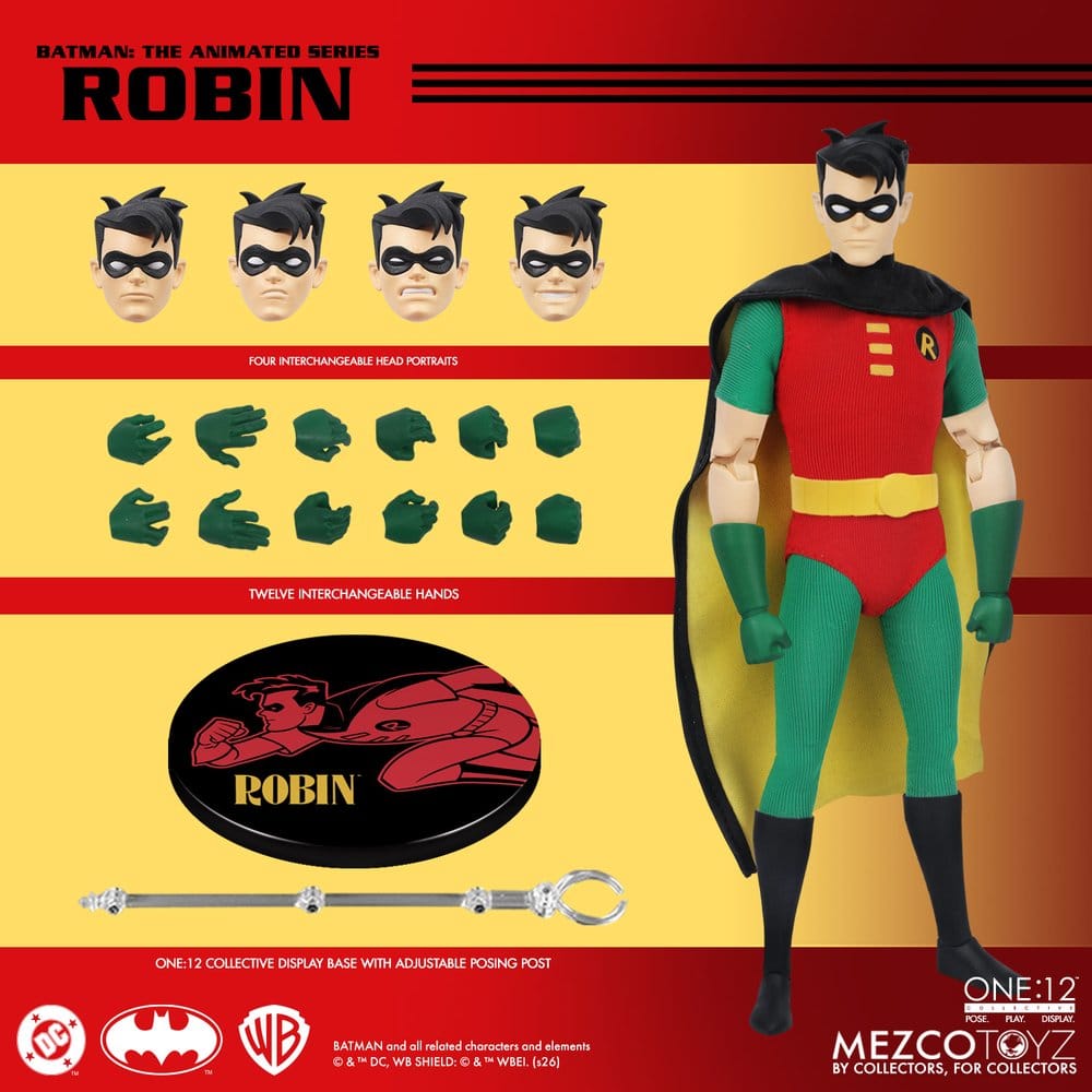 Batman: Die Zeichentrickserie One:12 Collective Actionfigur 1/12 Robin 17 cm Image 13