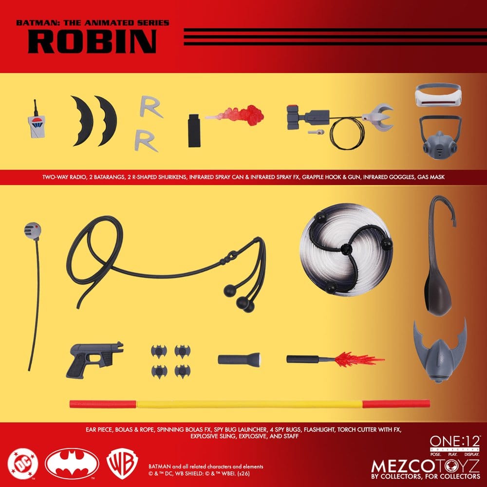Batman: Die Zeichentrickserie One:12 Collective Actionfigur 1/12 Robin 17 cm Image 15