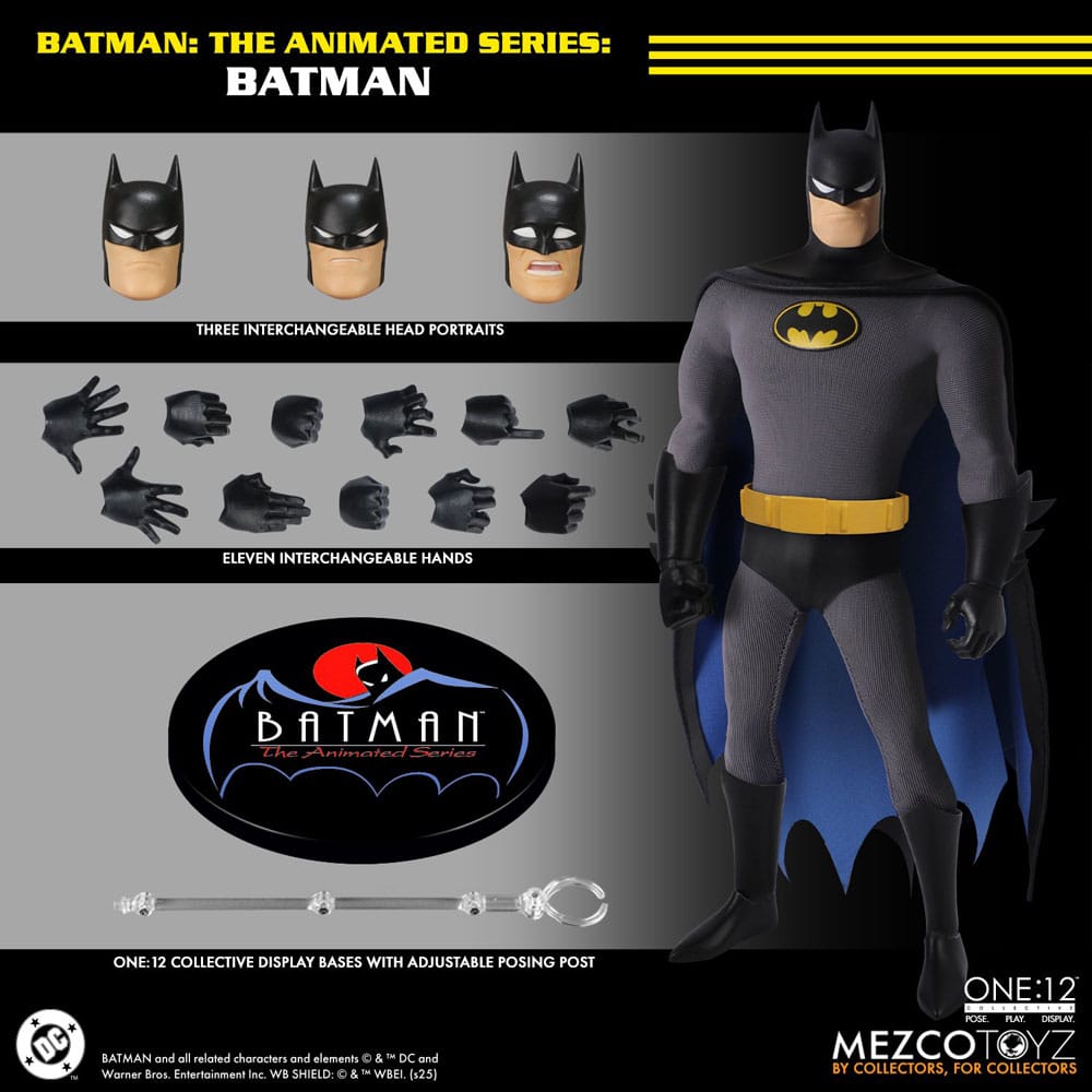 Batman: The Animated Series Actionfigur 1/12 Batman 17 cm Image 3