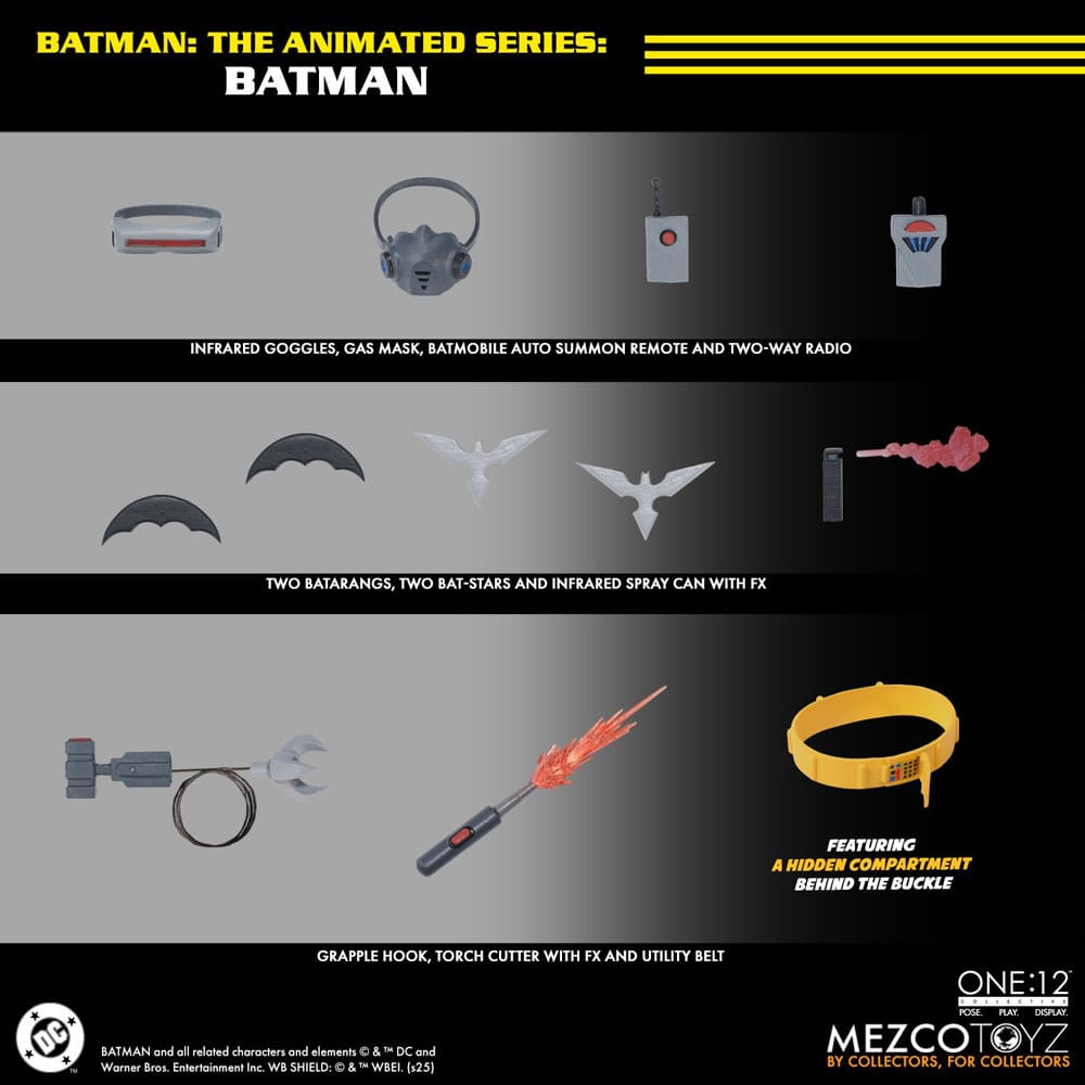 Batman: The Animated Series Actionfigur 1/12 Batman 17 cm Image 4