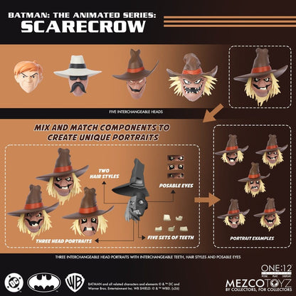 Batman: Die Zeichentrickserie One:12 Collective Actionfigur Scarecrow 17 cm Image 4
