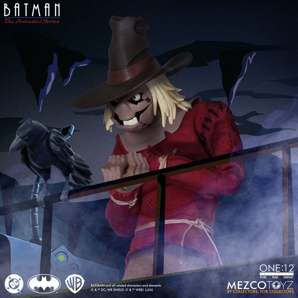 Batman: Die Zeichentrickserie One:12 Collective Actionfigur Scarecrow 17 cm Image 8