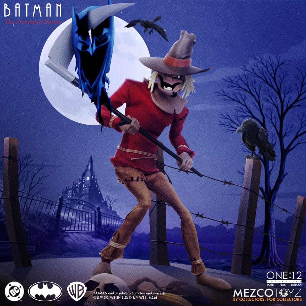 Batman: Die Zeichentrickserie One:12 Collective Actionfigur Scarecrow 17 cm Image 12