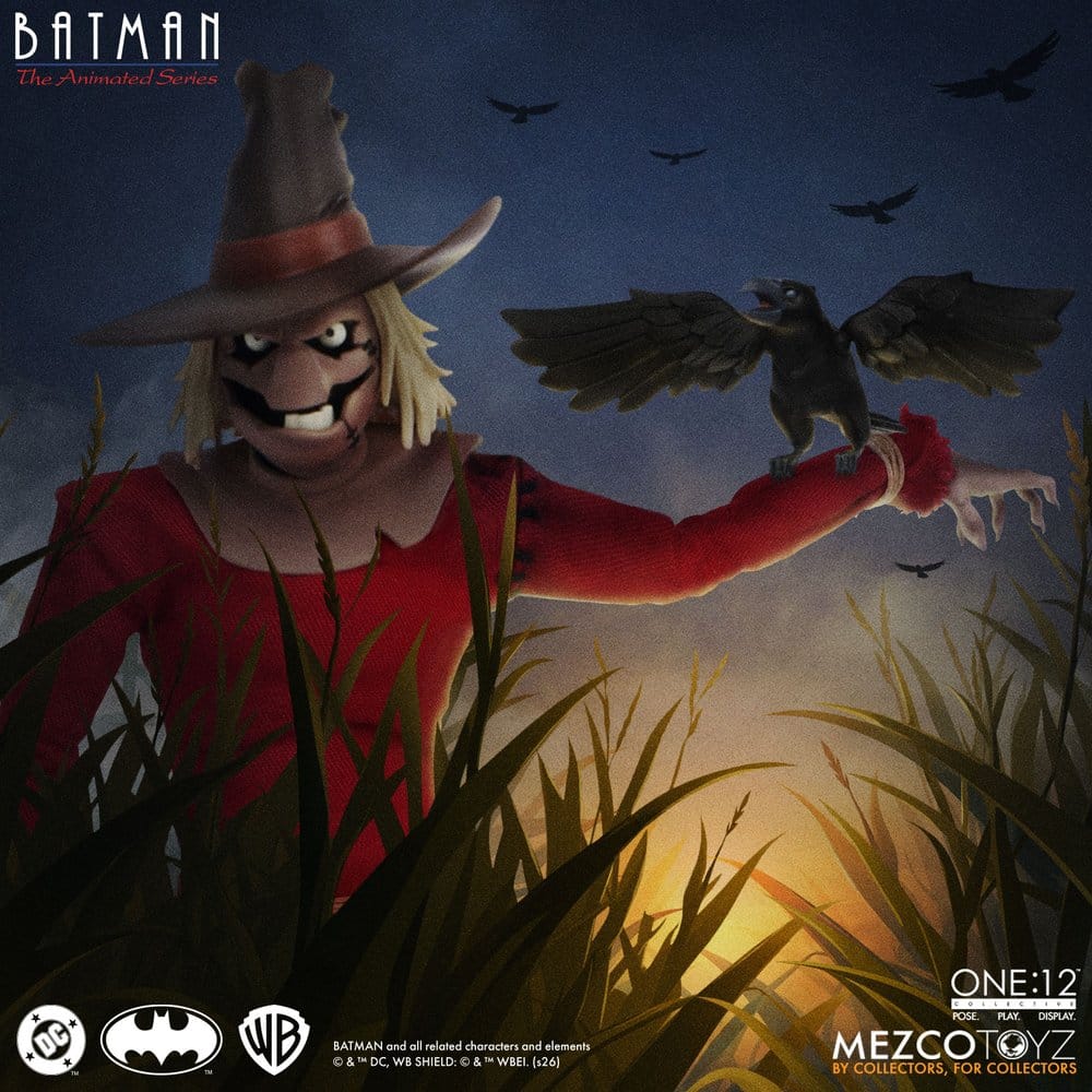Batman: Die Zeichentrickserie One:12 Collective Actionfigur Scarecrow 17 cm Image 21