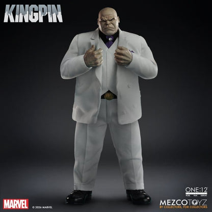 Marvel Comics One:12 Collective Actionfigur 1/12 Kingpin 18 cm Image 1
