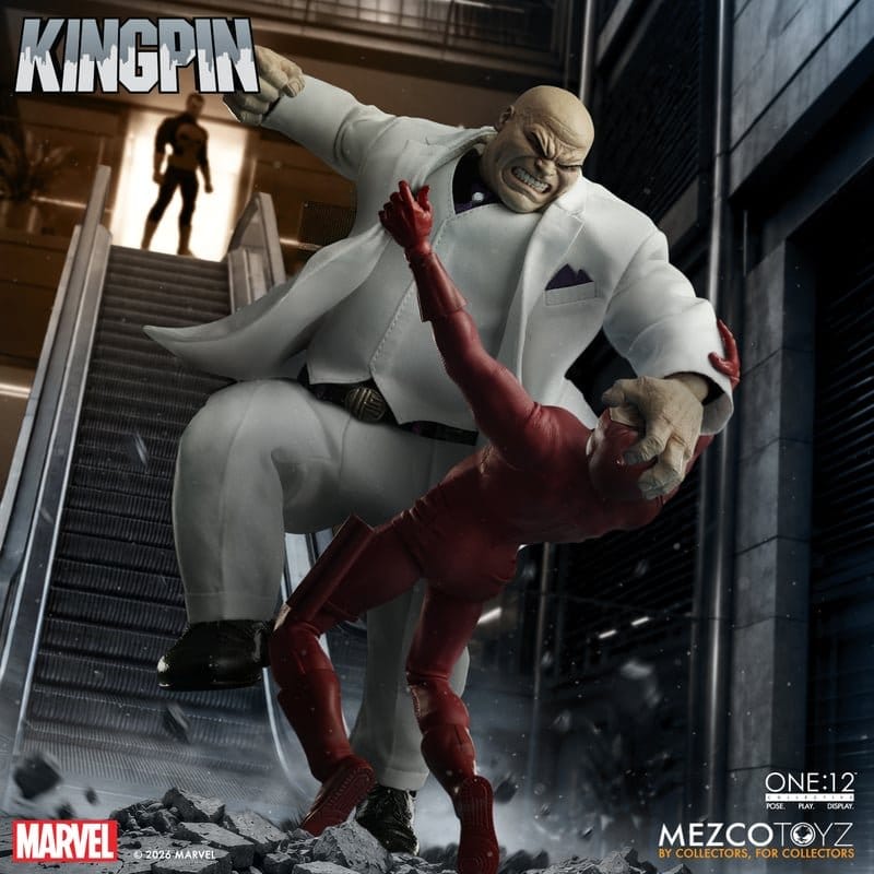 Marvel Comics One:12 Collective Actionfigur 1/12 Kingpin 18 cm Image 3