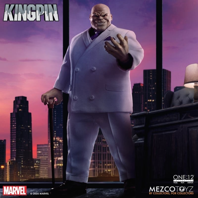 Marvel Comics One:12 Collective Actionfigur 1/12 Kingpin 18 cm Image 4