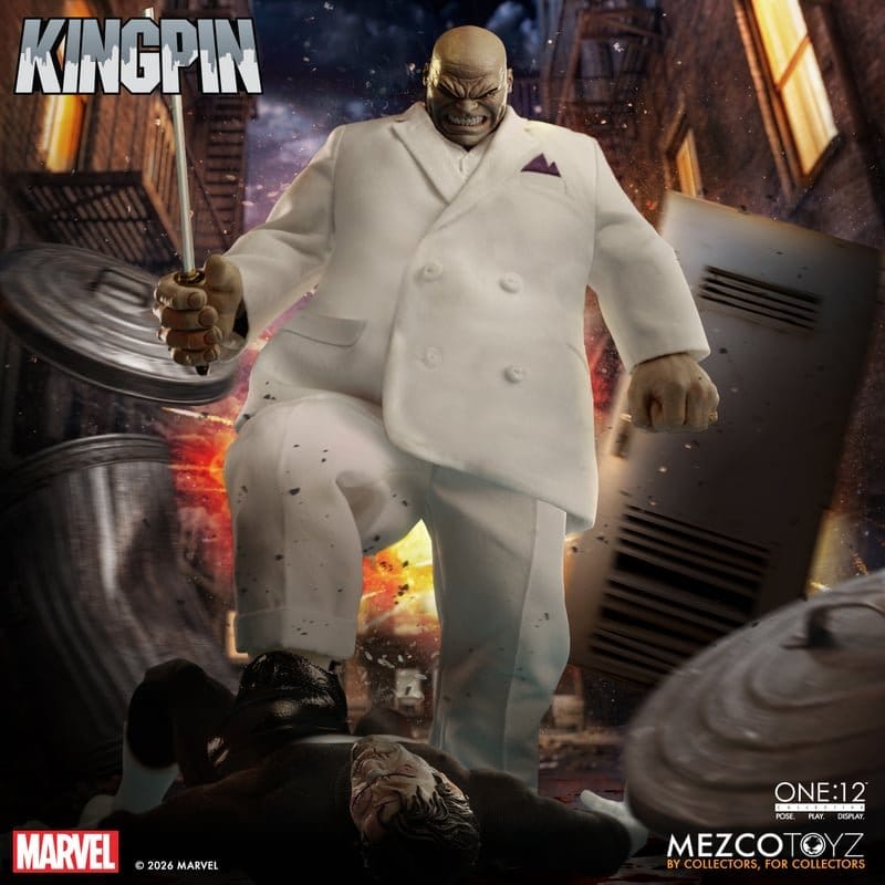 Marvel Comics One:12 Collective Actionfigur 1/12 Kingpin 18 cm Image 7