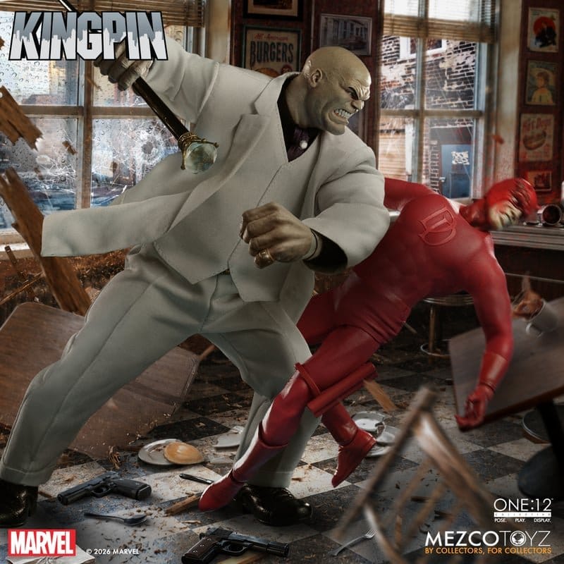 Marvel Comics One:12 Collective Actionfigur 1/12 Kingpin 18 cm Image 8