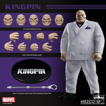 Marvel Comics One:12 Collective Actionfigur 1/12 Kingpin 18 cm Image 10