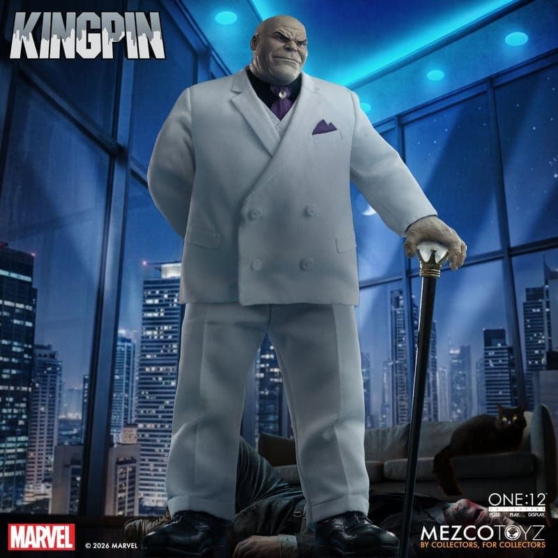 Marvel Comics One:12 Collective Actionfigur 1/12 Kingpin 18 cm Image 11