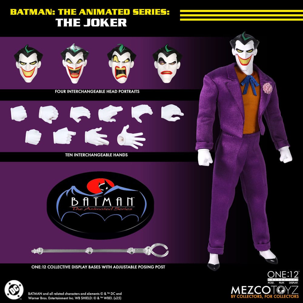 Batman: The Animated Series Actionfigur 1/12 The Joker 17 cm Image 10