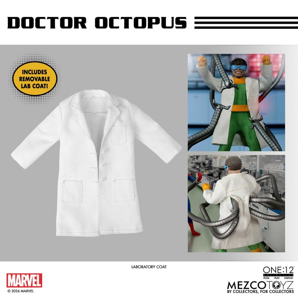 Marvel Comics One:12 Collective Actionfigur 1/12 Doctor Octopus 16 cm Image 4