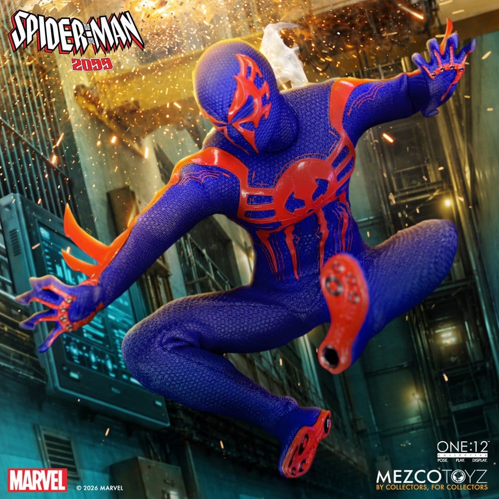 Marvel Comics One:12 Collective Actionfigur 1/12 Spider-Man 2099 17 cm Image 7