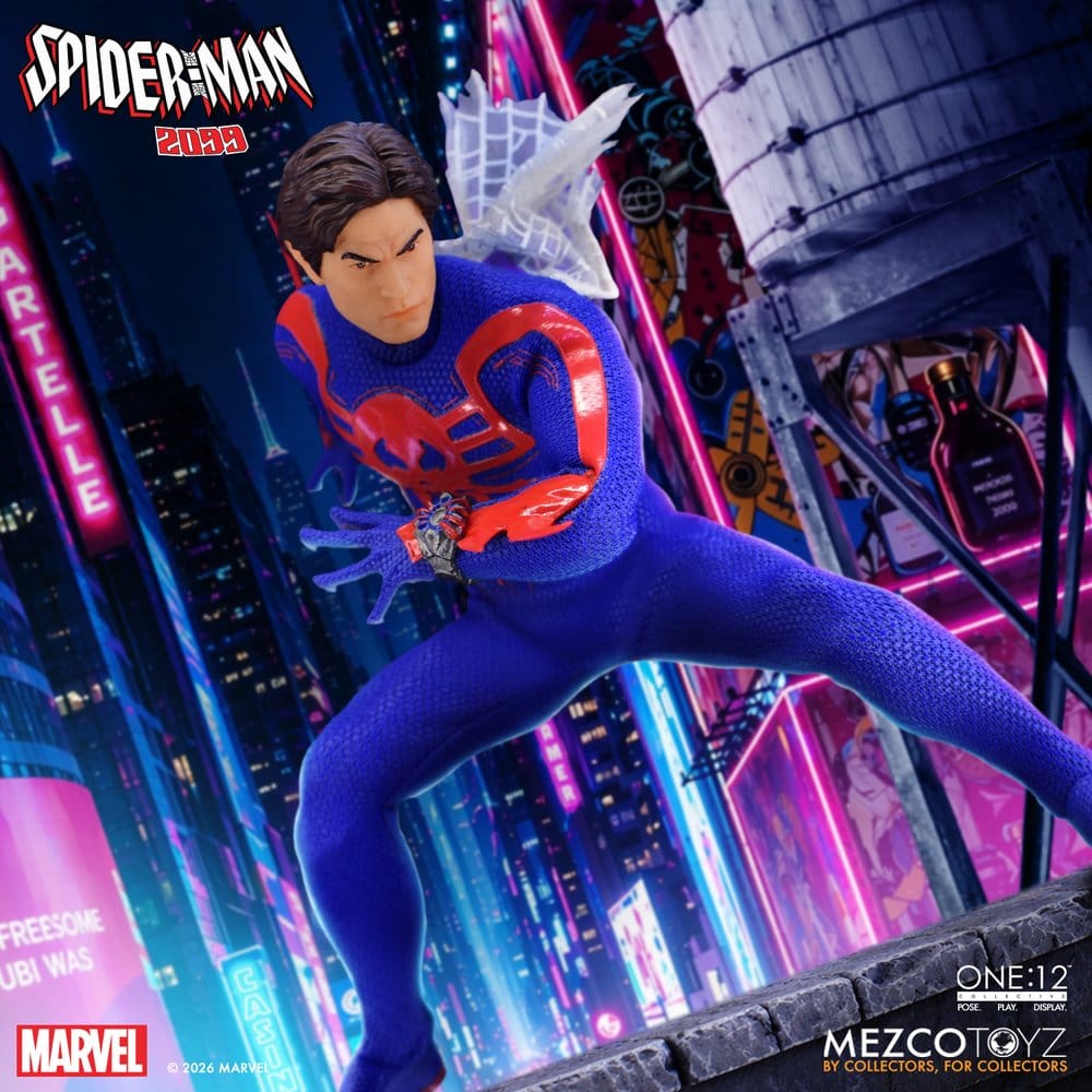 Marvel Comics One:12 Collective Actionfigur 1/12 Spider-Man 2099 17 cm Image 9