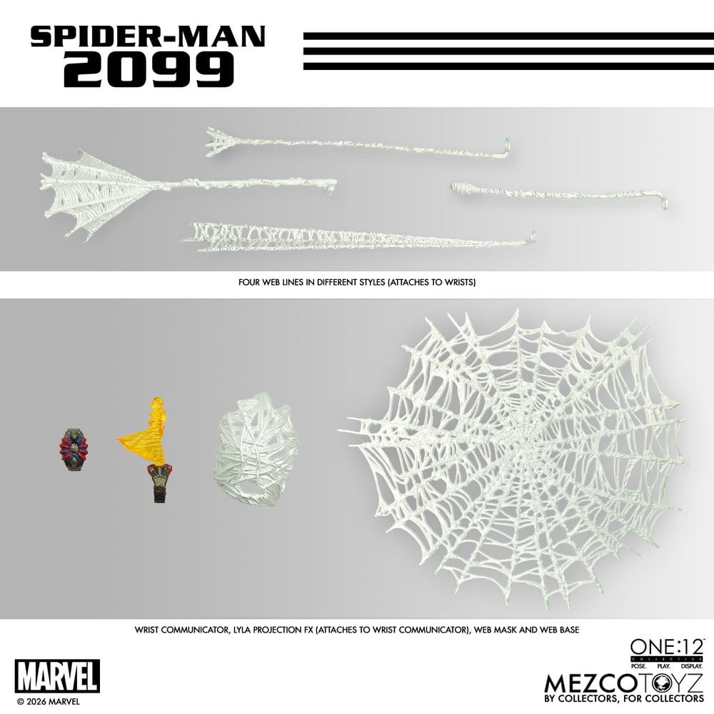 Marvel Comics One:12 Collective Actionfigur 1/12 Spider-Man 2099 17 cm Image 13