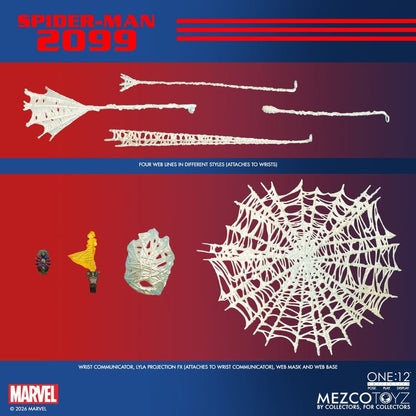 Marvel Comics One:12 Collective Actionfigur 1/12 Spider-Man 2099 17 cm Image 14
