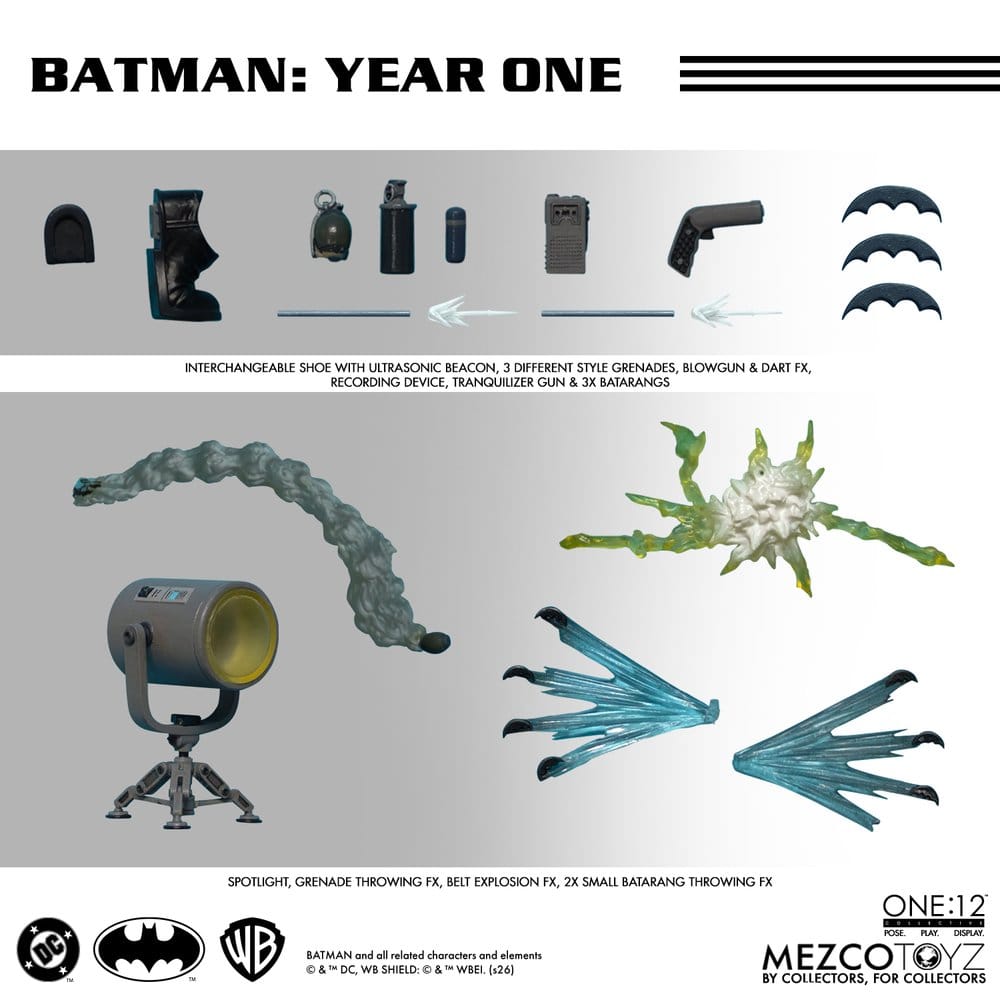 DC Comics Actionfigur 1/12 Batman: Year One 17 cm Image 3