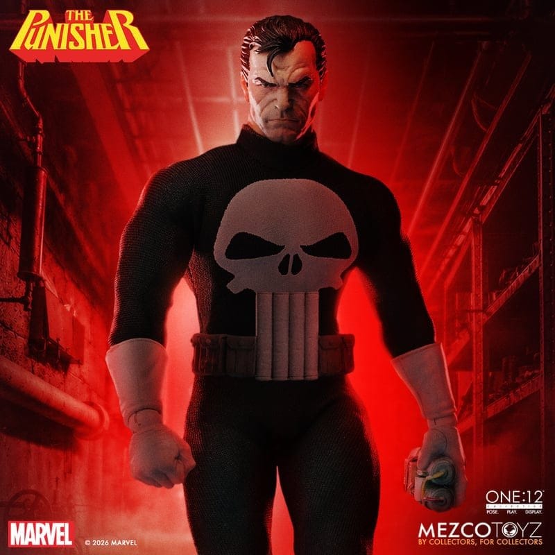 Marvel Comics One:12 Collective Actionfigur 1/12 Punisher 17 cm Image 2
