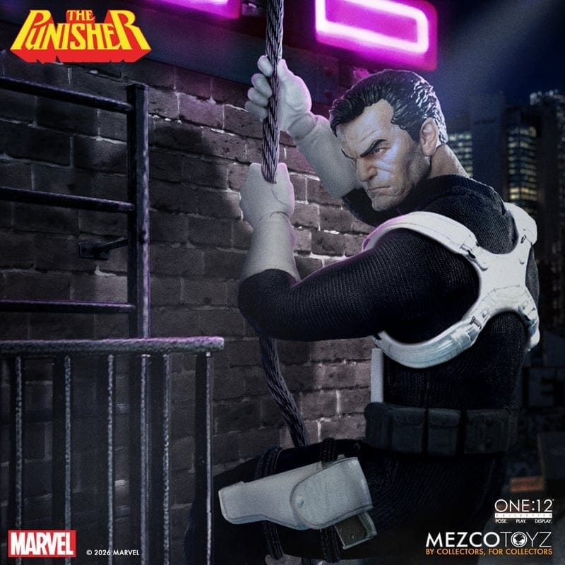 Marvel Comics One:12 Collective Actionfigur 1/12 Punisher 17 cm Image 9