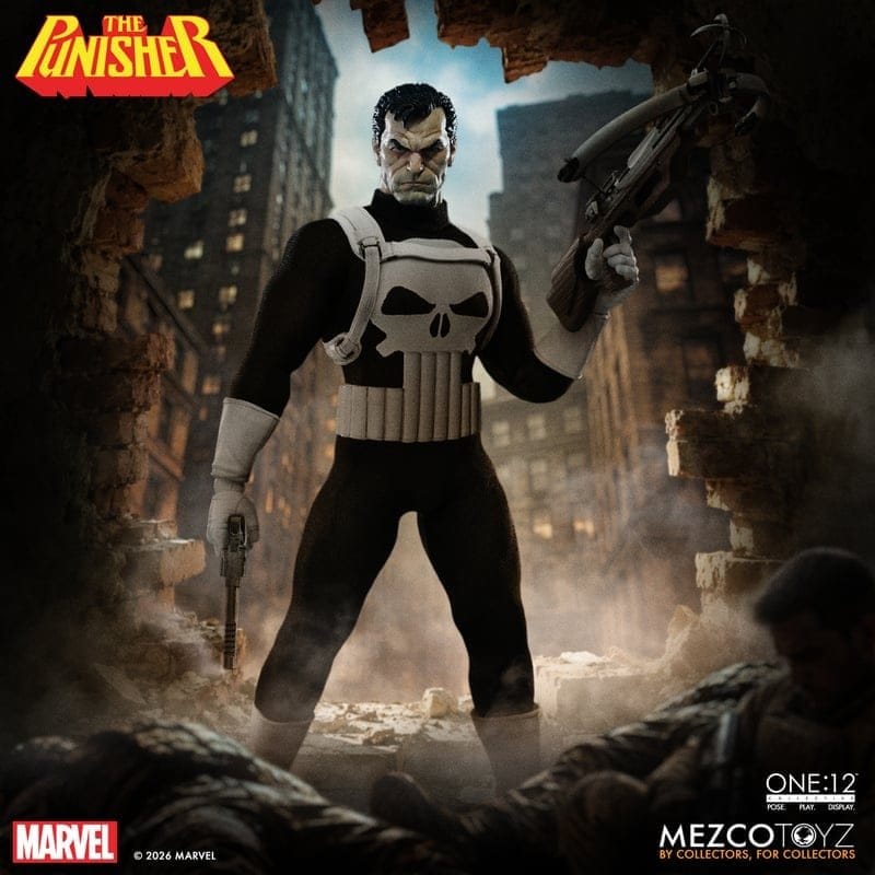 Marvel Comics One:12 Collective Actionfigur 1/12 Punisher 17 cm Image 11
