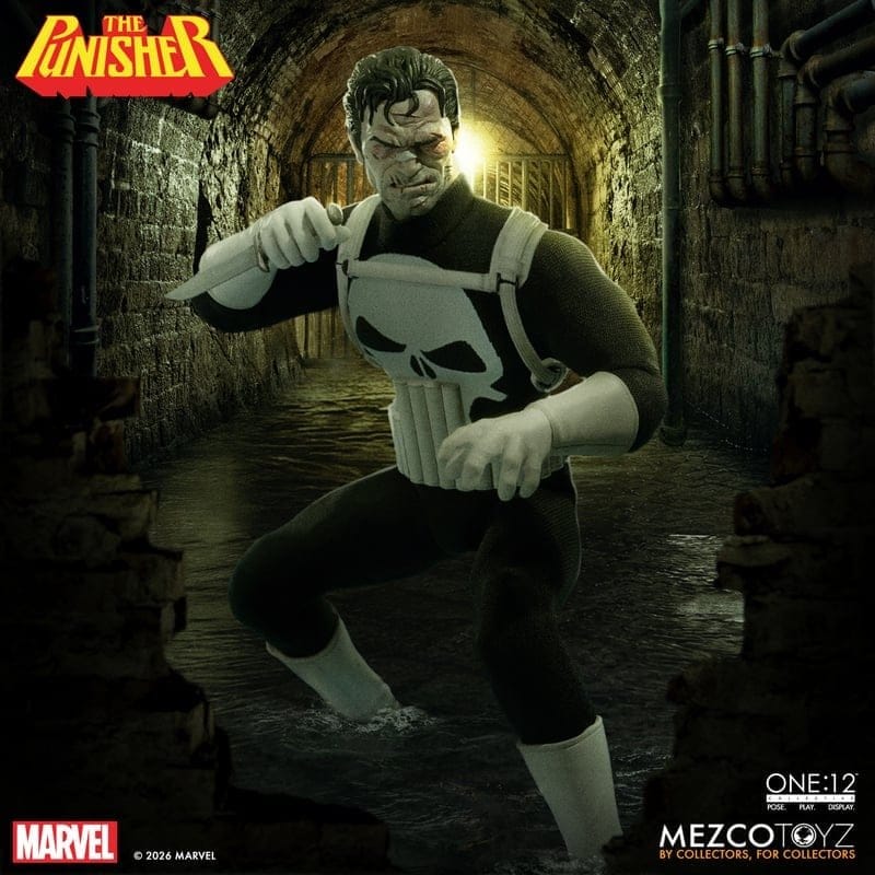 Marvel Comics One:12 Collective Actionfigur 1/12 Punisher 17 cm Image 12