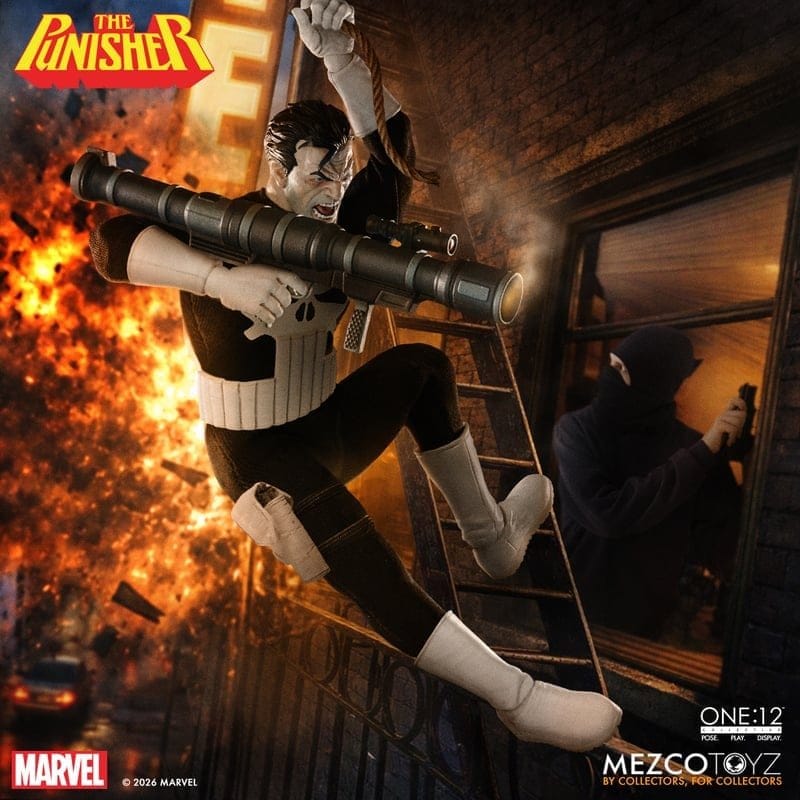 Marvel Comics One:12 Collective Actionfigur 1/12 Punisher 17 cm Image 14