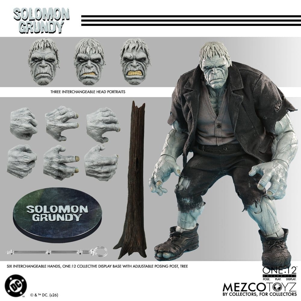 DC Comics One:12 Collective Actionfigur 1/12 Solomon Grundy Image 2