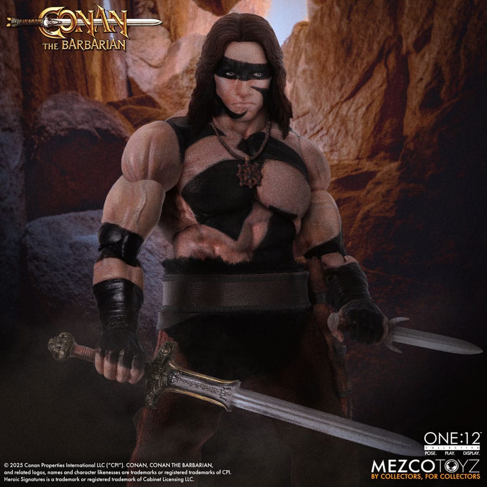 Conan der Barbar Actionfigur 1/12 Conan (1982) 16 cm Image 1