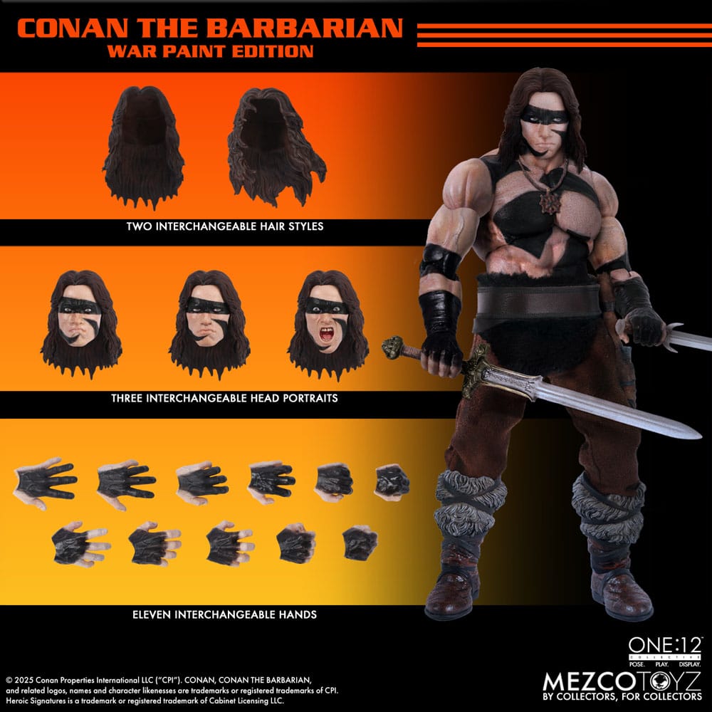 Conan der Barbar Actionfigur 1/12 Conan (1982) 16 cm Image 7
