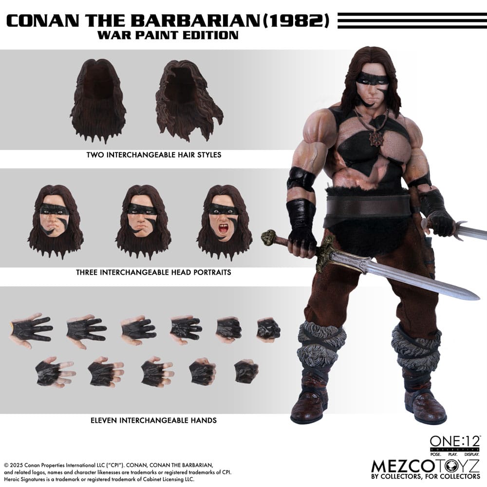 Conan der Barbar Actionfigur 1/12 Conan (1982) 16 cm Image 8