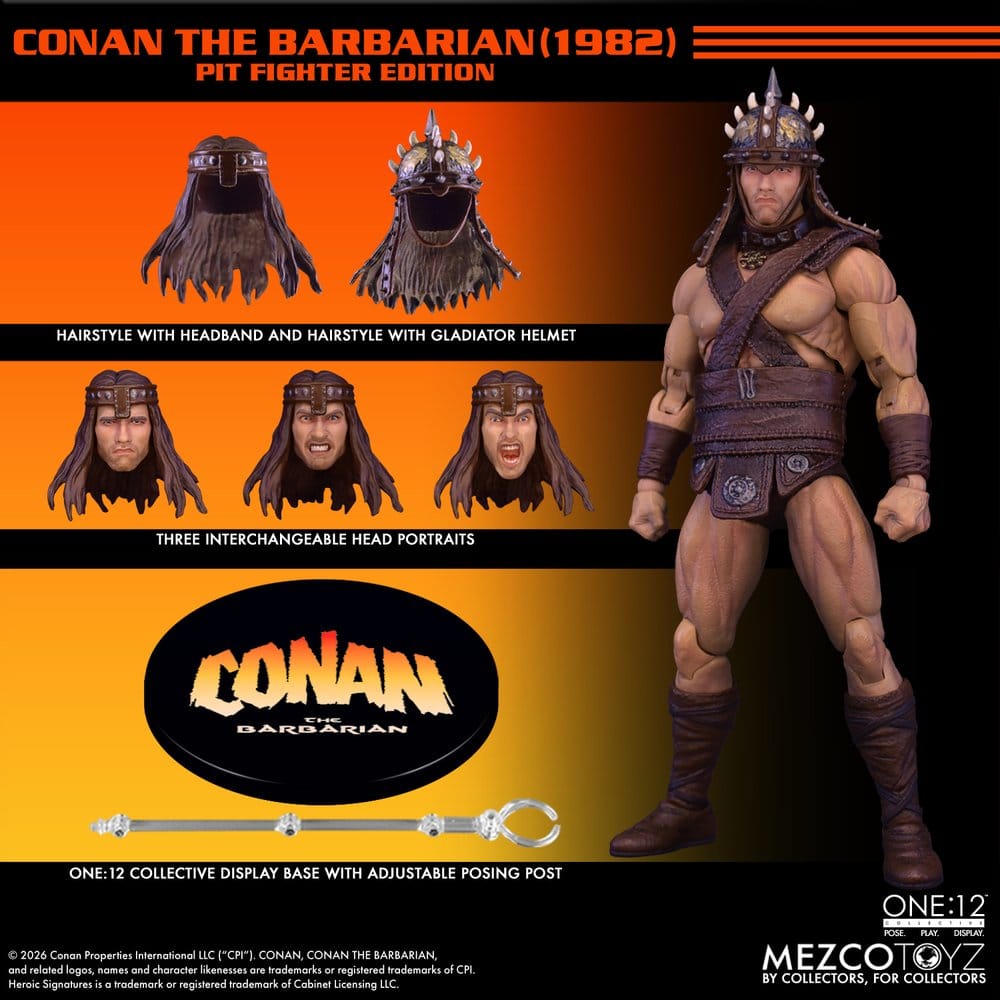 Conan der Barbar One:12 Collective Actionfigur 1/12 Conan (Pit Fighter Edition) 16 cm Image 12