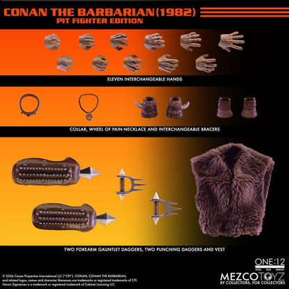 Conan der Barbar One:12 Collective Actionfigur 1/12 Conan (Pit Fighter Edition) 16 cm Image 14