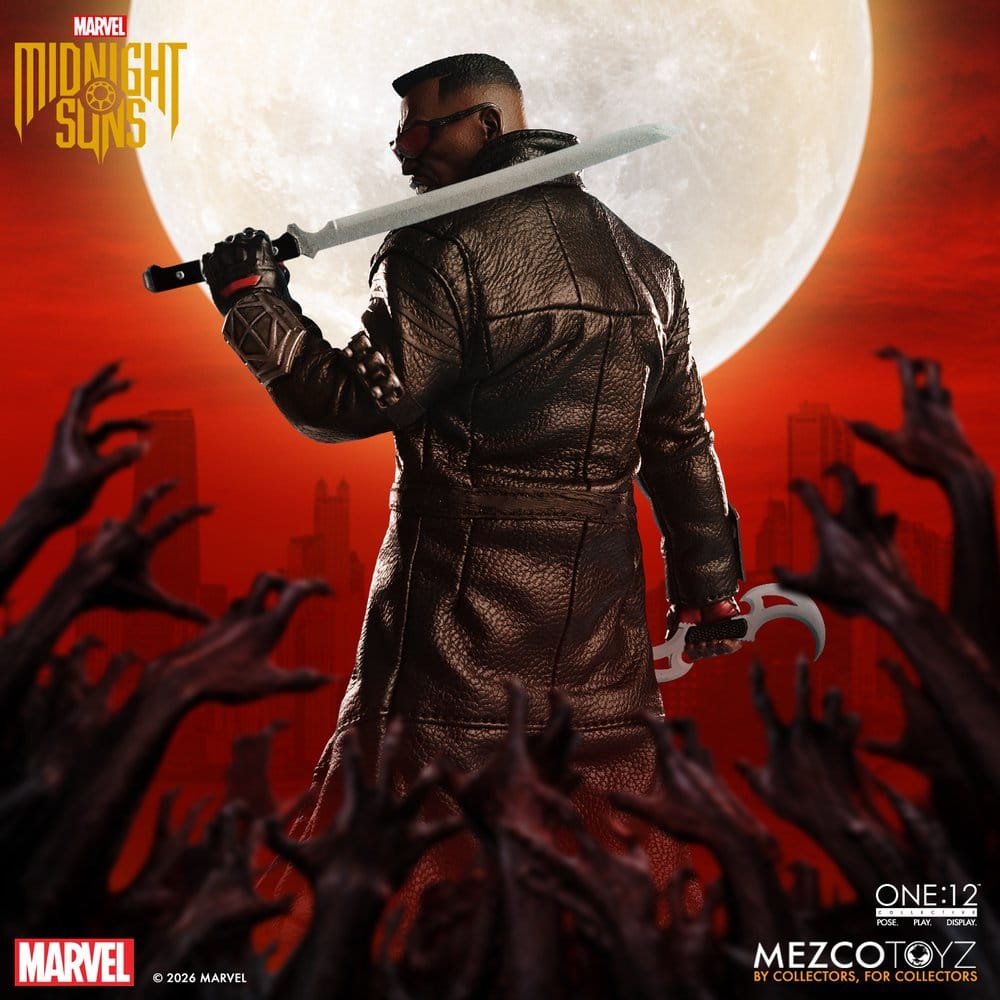 Marvel Comics One:12 Collective Actionfigur 1/12 Blade 17 cm Image 11