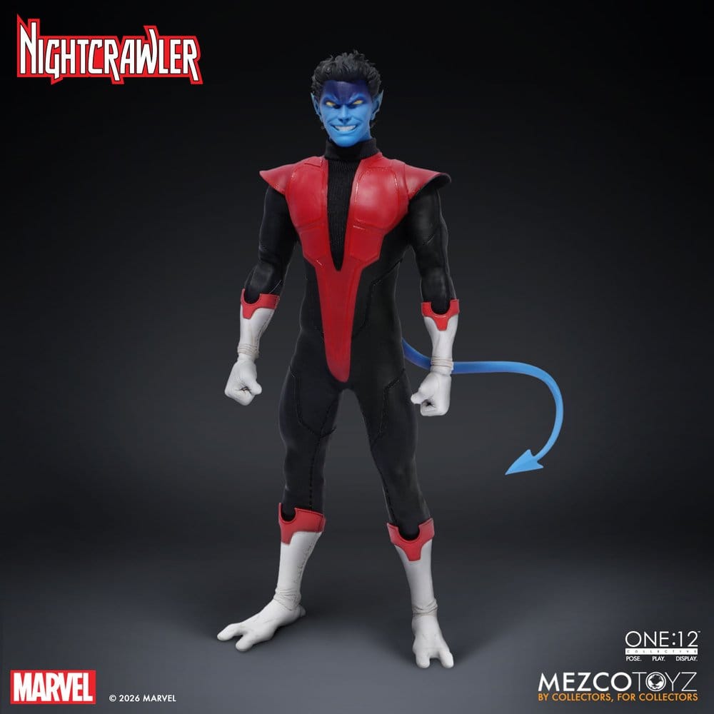 Marvel X-Men One:12 Collective Actionfigur 1/12 Nightcrawler 16 cm Image 1