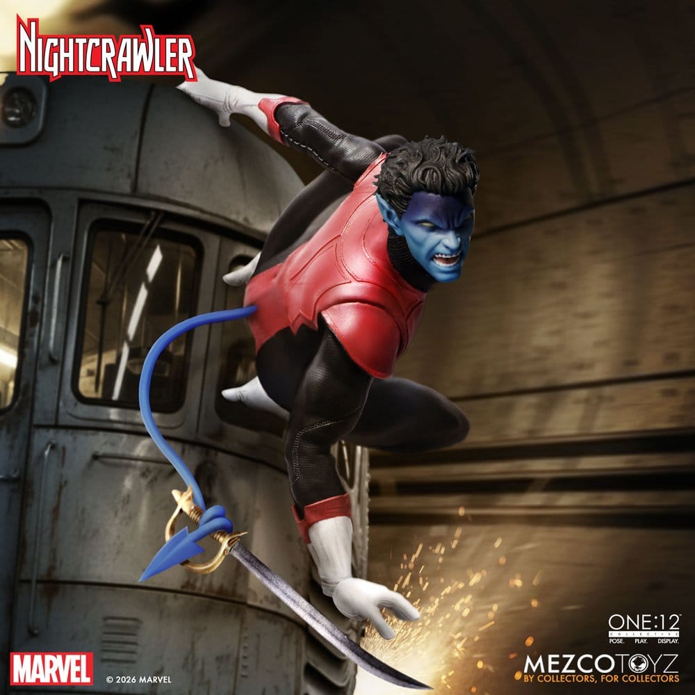 Marvel X-Men One:12 Collective Actionfigur 1/12 Nightcrawler 16 cm Image 7