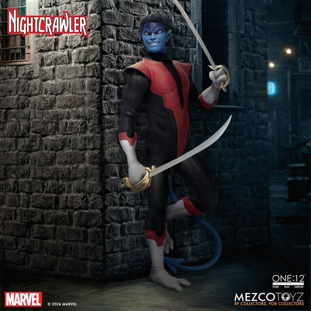 Marvel X-Men One:12 Collective Actionfigur 1/12 Nightcrawler 16 cm Image 9
