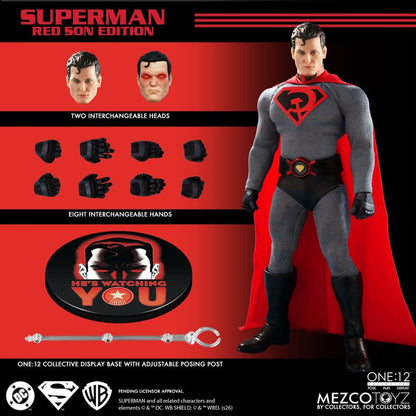 DC Comics One:12 Collective Actionfigur 1/12 Superman: Red Son 17 cm Image 2