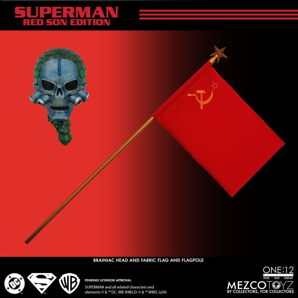 DC Comics One:12 Collective Actionfigur 1/12 Superman: Red Son 17 cm Image 14