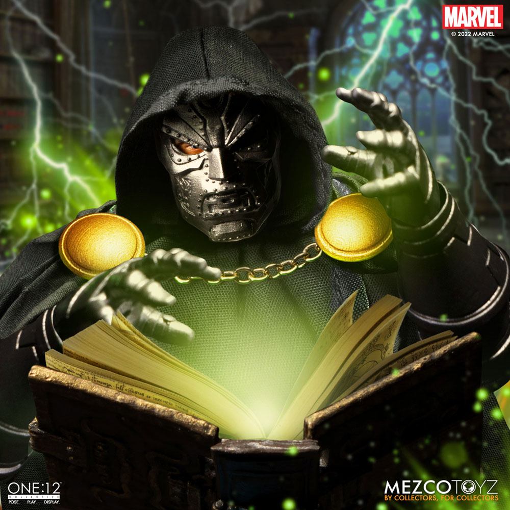 Marvel Actionfigur 1/12 Doctor Doom 17 cm Image 5