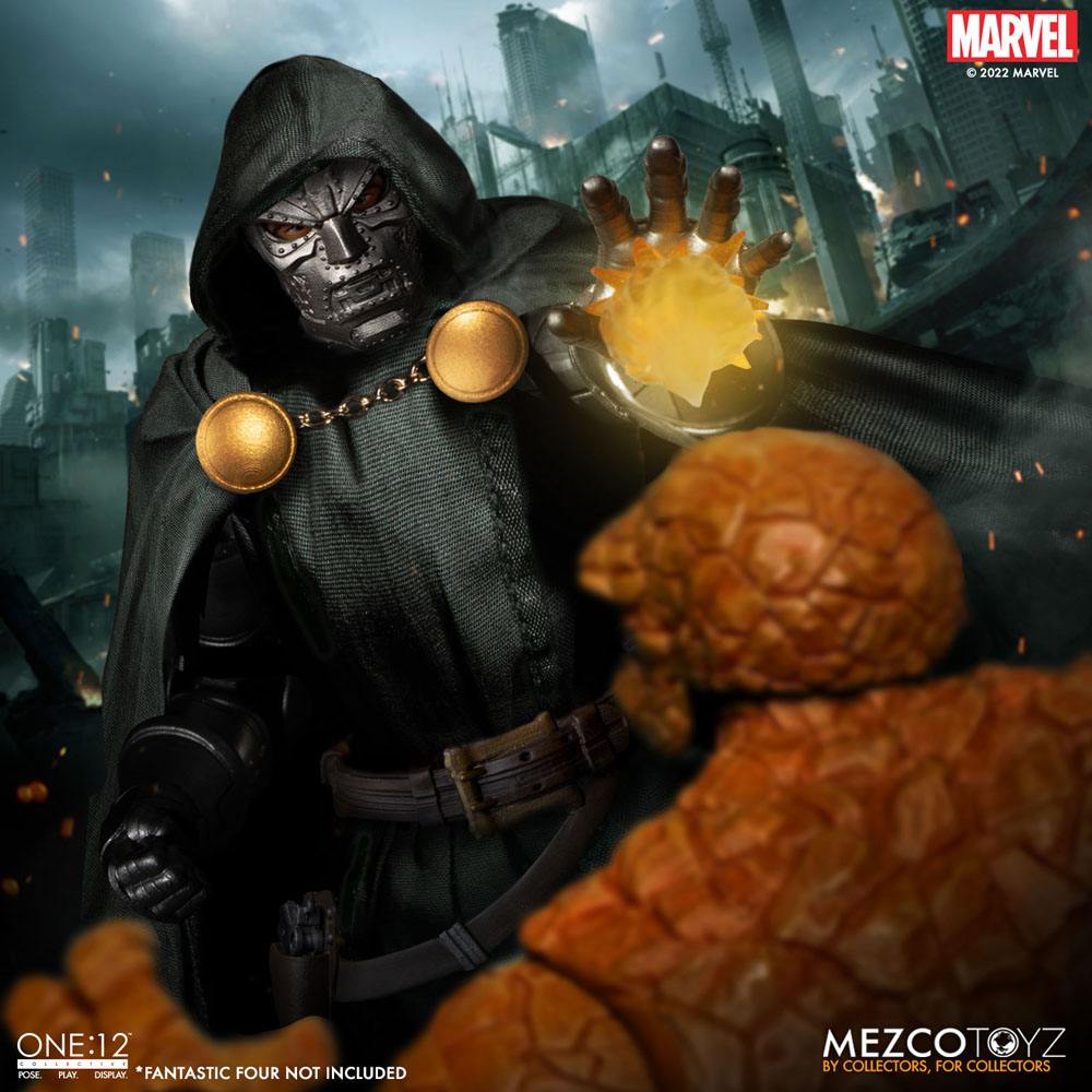 Marvel Actionfigur 1/12 Doctor Doom 17 cm Image 8