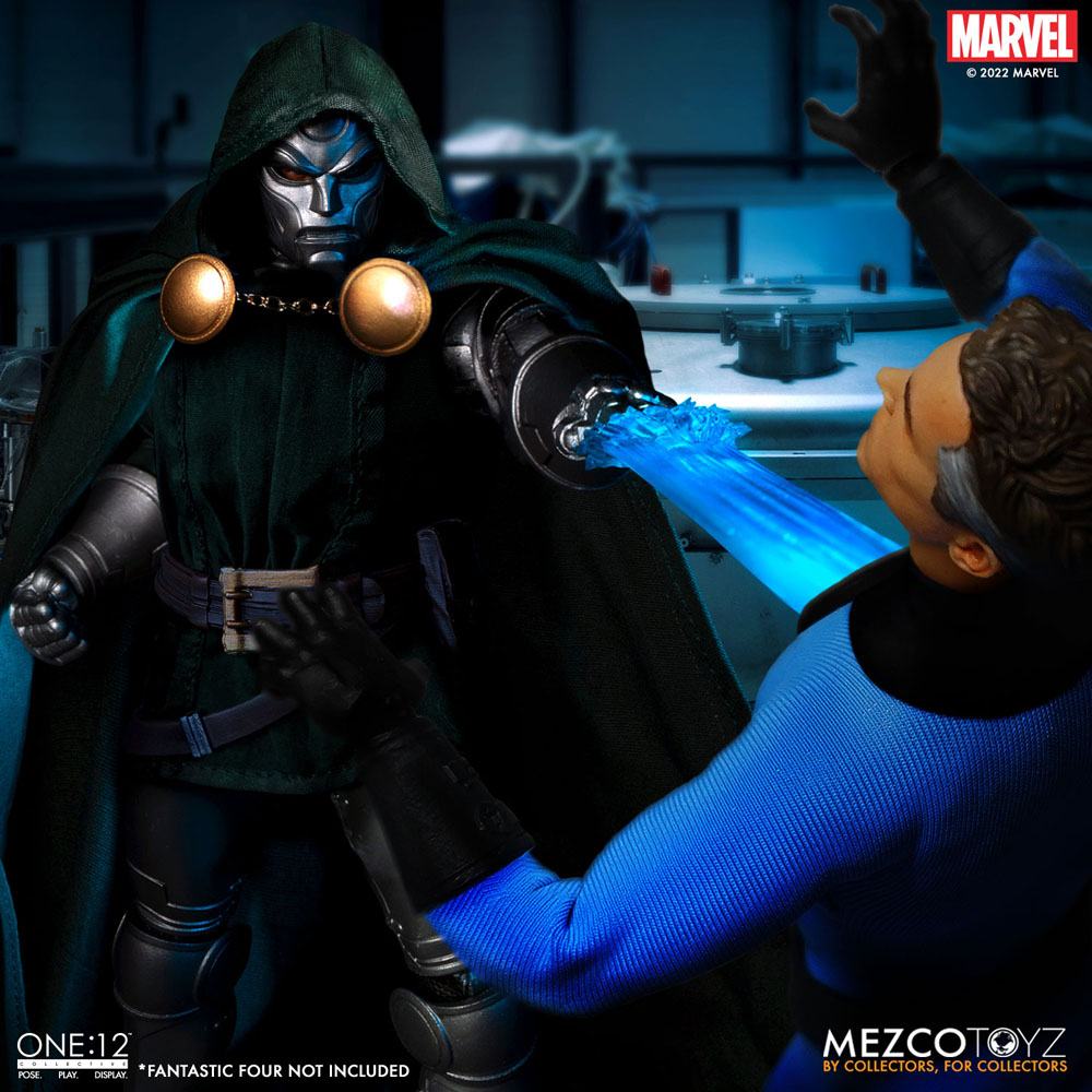 Marvel Actionfigur 1/12 Doctor Doom 17 cm Image 10