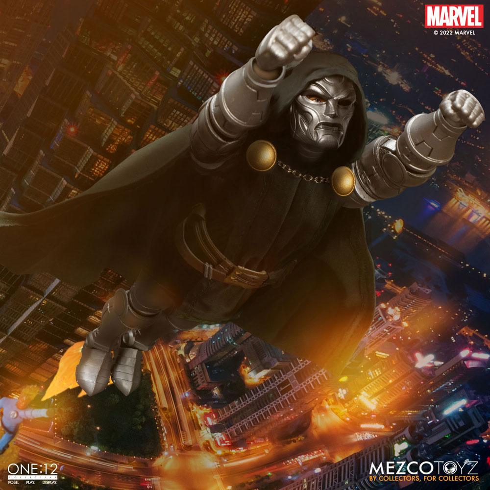 Marvel Actionfigur 1/12 Doctor Doom 17 cm Image 11