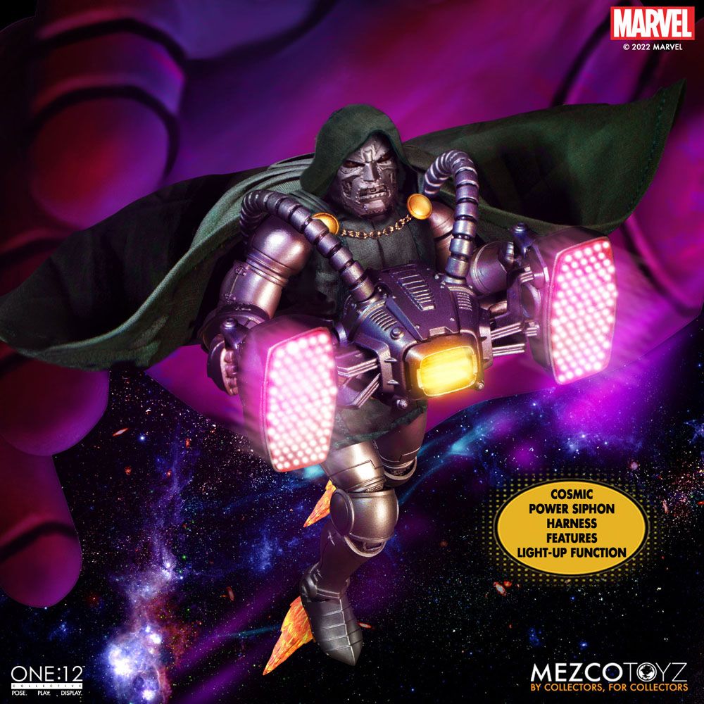 Marvel Actionfigur 1/12 Doctor Doom 17 cm Image 13